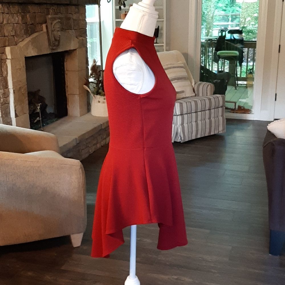 Say Anything Red Mini Dress - Picture 2 of 6